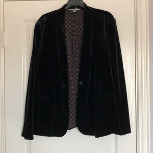 Black Velvet Blazer